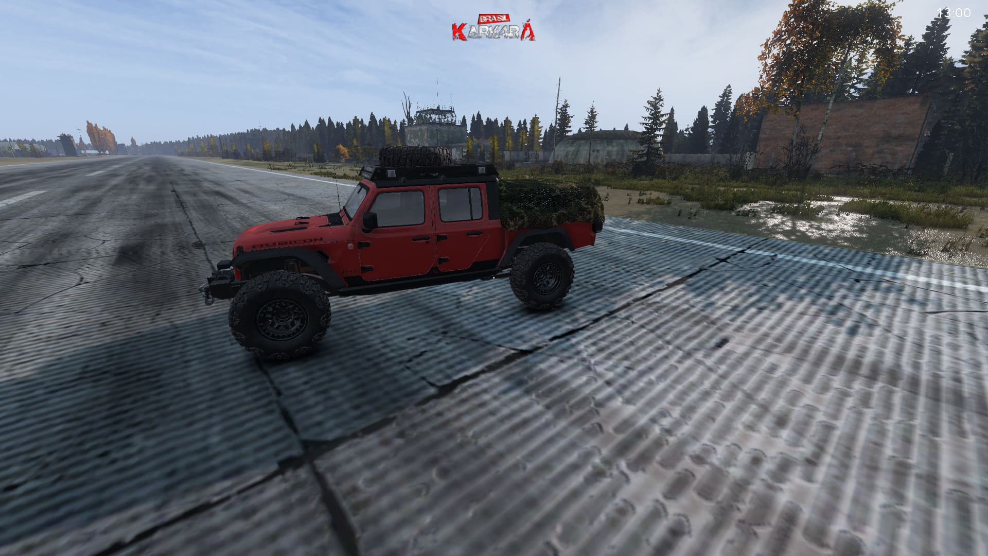 Jeep Gladiator vermelho