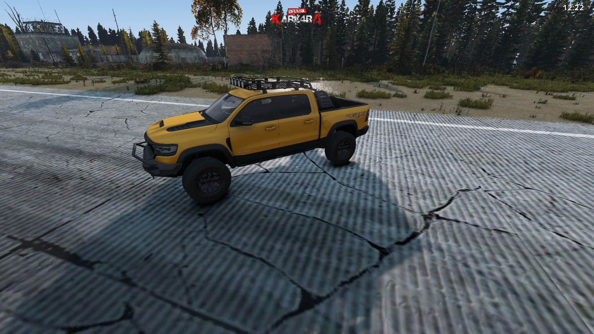 Dodge Ram laranja