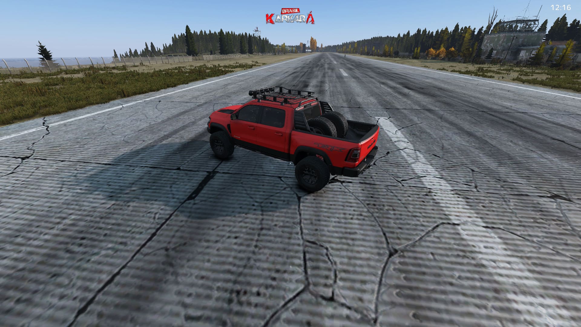 Dodge Ram vermelha