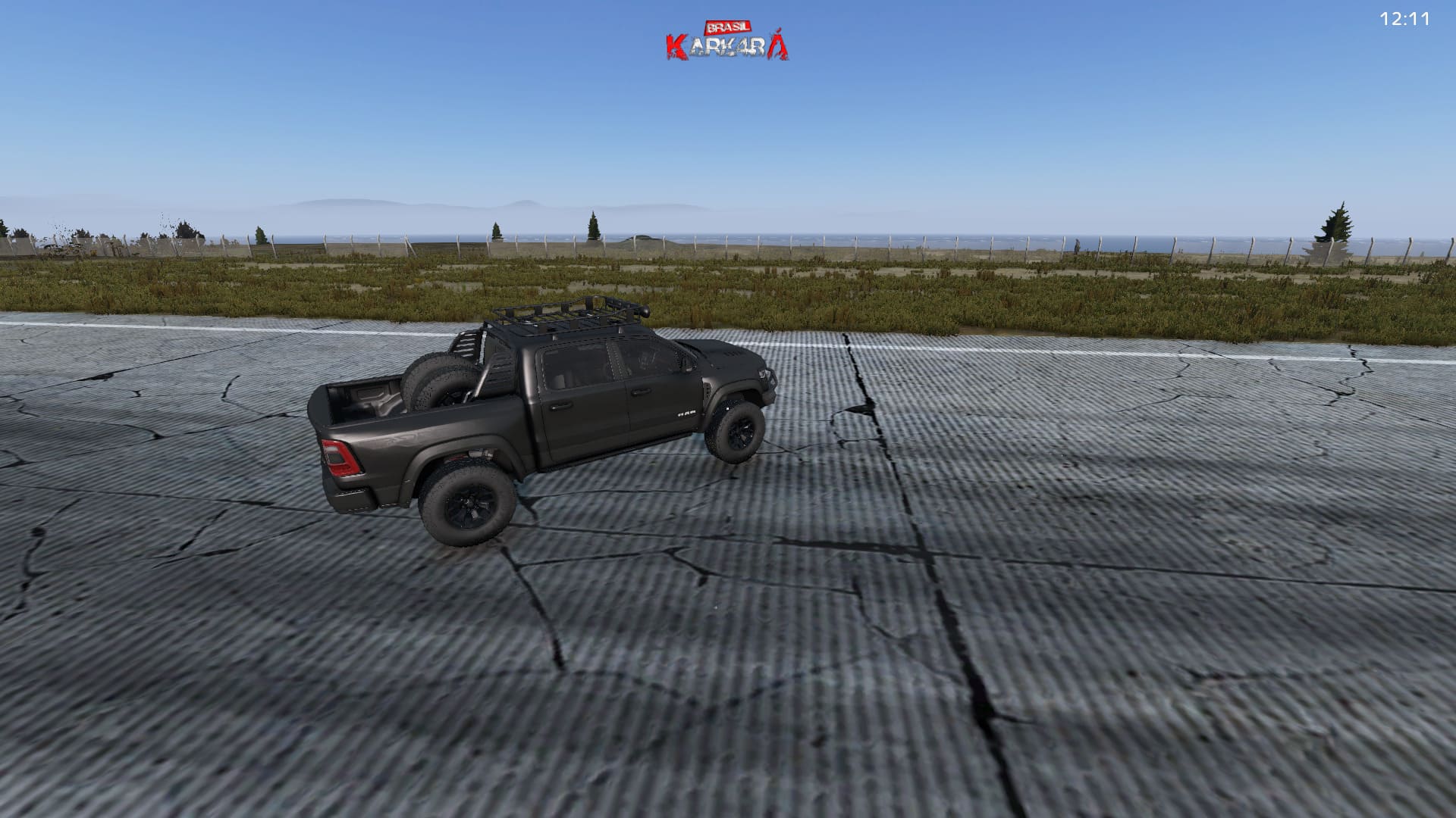 Dodge Ram preto
