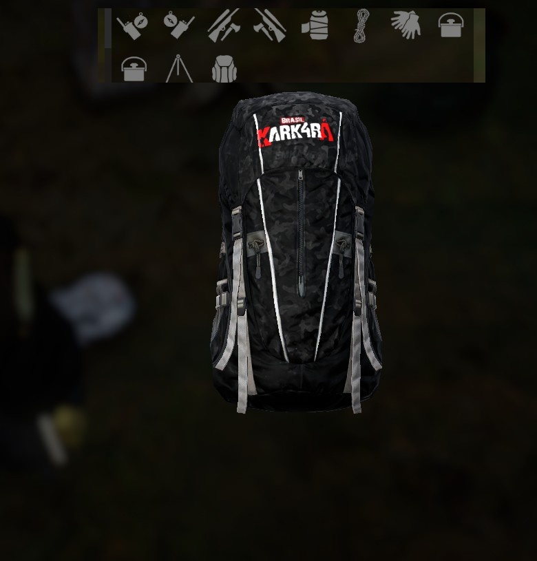 Mochila 800 slots Preta