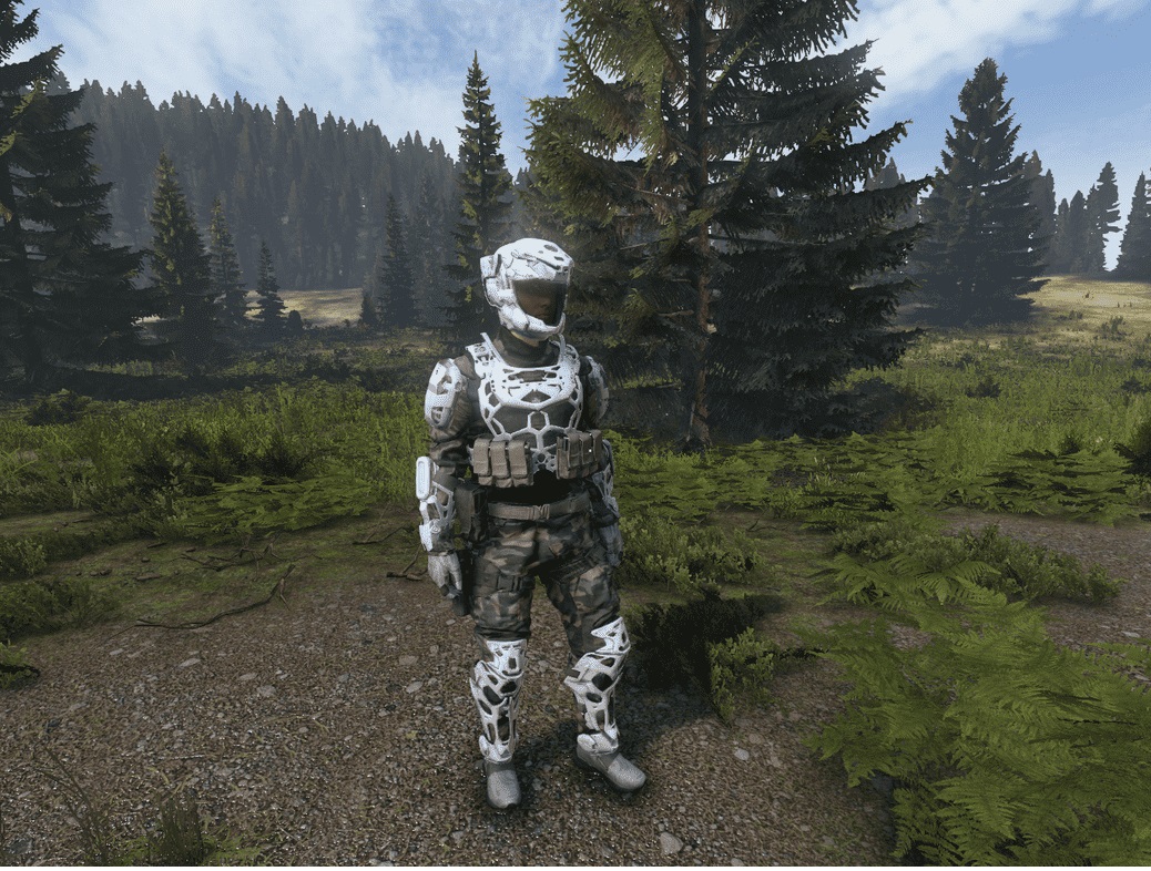 Traje militar avançado